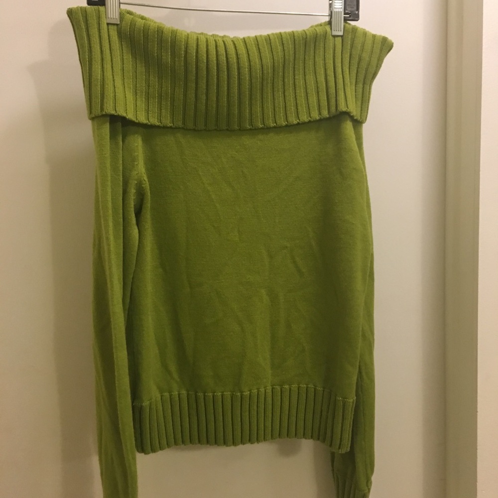 Off the shoulder sweater